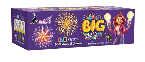 120 Shot Multi Colour